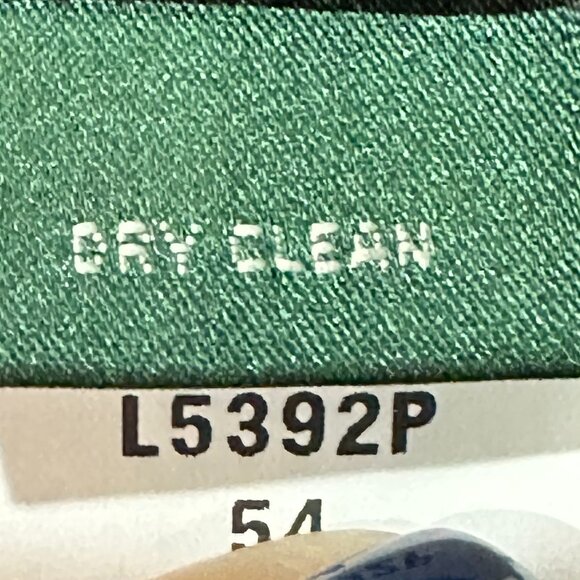 Lauren Ralph Lauren Black Pea Coat Blazer Wool Blend Winter 4P - Picture 7 of 10